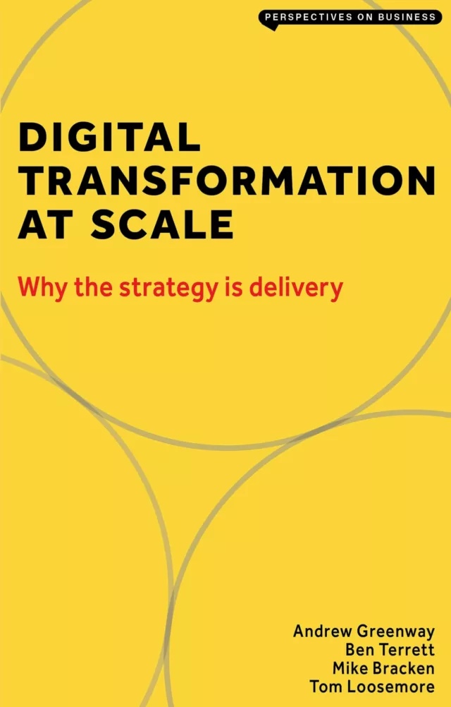 Cover of the book Digital Transformation at Scale